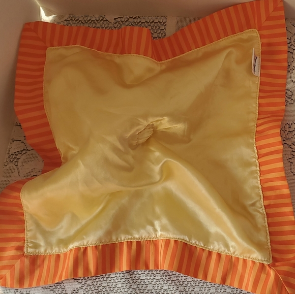 Garanimals Plush Monkey My Best Friend Lovey Baby Security Blanket Orange Yellow - Picture 3 of 6
